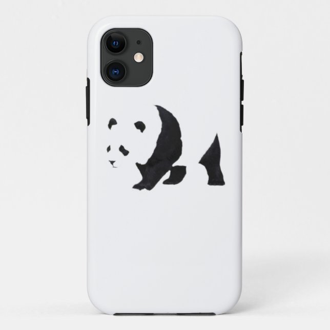 Großer Panda Case-Mate iPhone Hülle (Rückseite)
