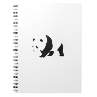 Großer Panda Notizblock