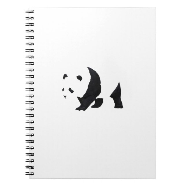 Großer Panda Notizblock (Vorderseite)