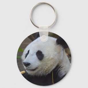 Großer Panda Schlüsselanhänger