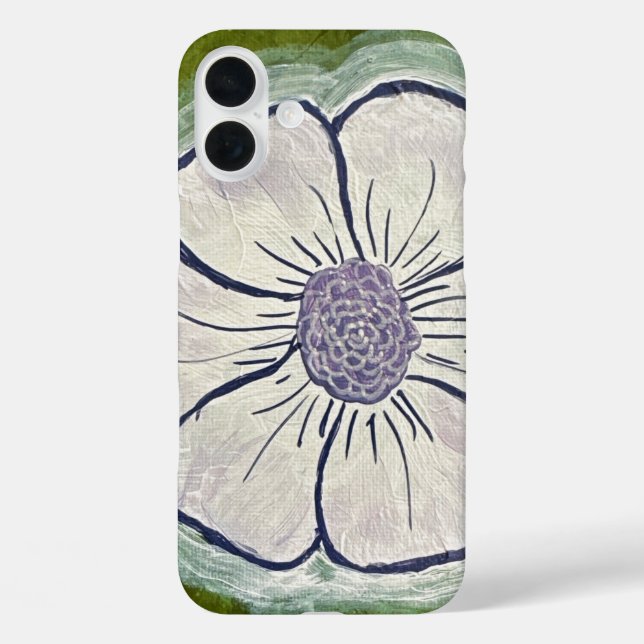Großer Pansy iPhone-Fall Case-Mate iPhone Hülle (Rückseite)