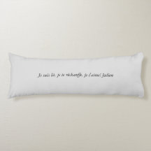 Großer personalisierbarer Kissen zwei Seiten