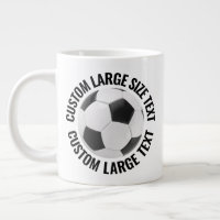 Großer personalisierter Textfußball Custom Soccer