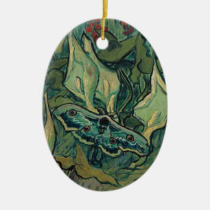 Großer Pfauenaugenspinner Kaiserfalter Van Gogh Fi Keramikornament