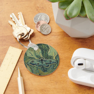 Großer Pfauenspinner von Vincent van Gogh Schlüsselanhänger