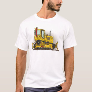 Großer Planierraupen-Bulldozer bemannt T - Shirt