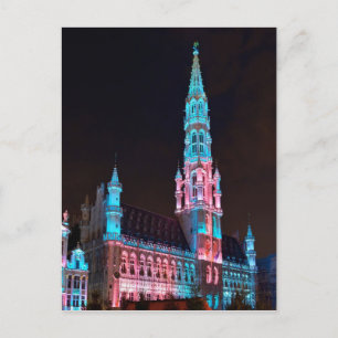 Großer Platz in Brüssel Postkarte