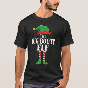 Großer Po-Elch Lustiges Weihnachts-Pyjama Passende T-Shirt