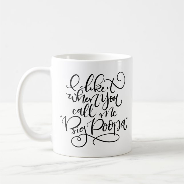 Großer Poopa Tasse (Links)