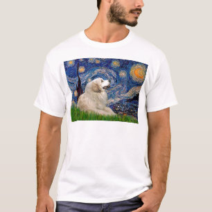 Großer Pyrenäen 2 - Sternennacht T-Shirt