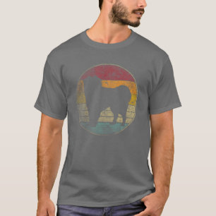 Großer Pyrenäen-Hund Geschenk Retro-Stil Vintage L T-Shirt