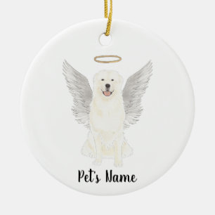 Großer Pyrenäen Sympathie Gedenkstätte Keramik Ornament