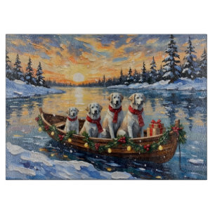 Großer Pyrenäen-Weihnachtsboot-Urlaub Schneidebrett