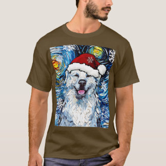 Großer Pyrenäen-Weihnachtsmann T-Shirt