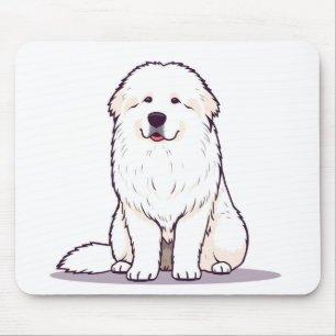 Großer Pyrenäenhund Mousepad