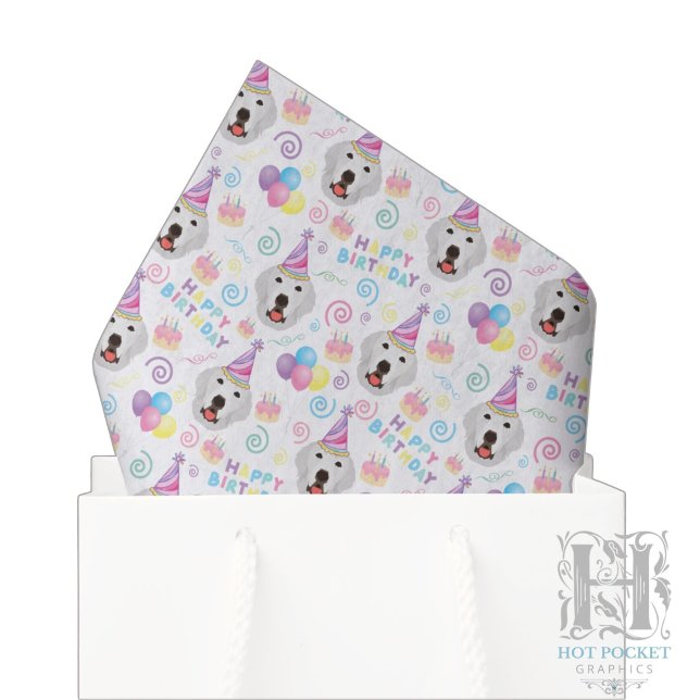 Großer Pyrenäenhund Seidenpapier (Von Creator hochgeladen)