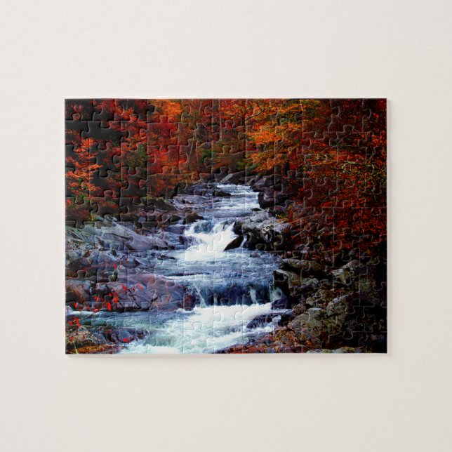 Grosser, rauchiger Tennessee Puzzle (Horizontal)