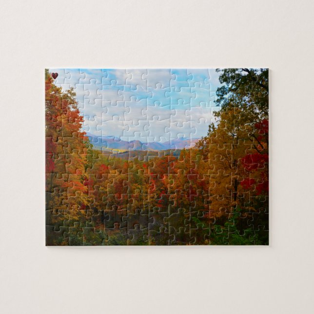 Grosser, rauchiger Tennessee Puzzle (Horizontal)