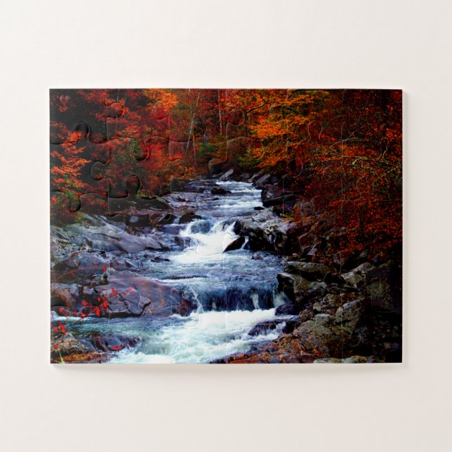 Grosser, rauchiger Tennessee Puzzle (Horizontal)
