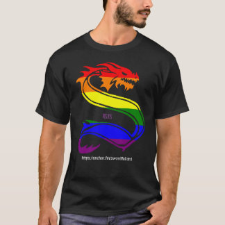 Großer Regenbogen Swordfall S T-Shirt