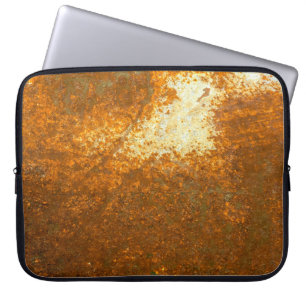 großer Rosthintergrundabstrakt, alt, antik, b Laptopschutzhülle
