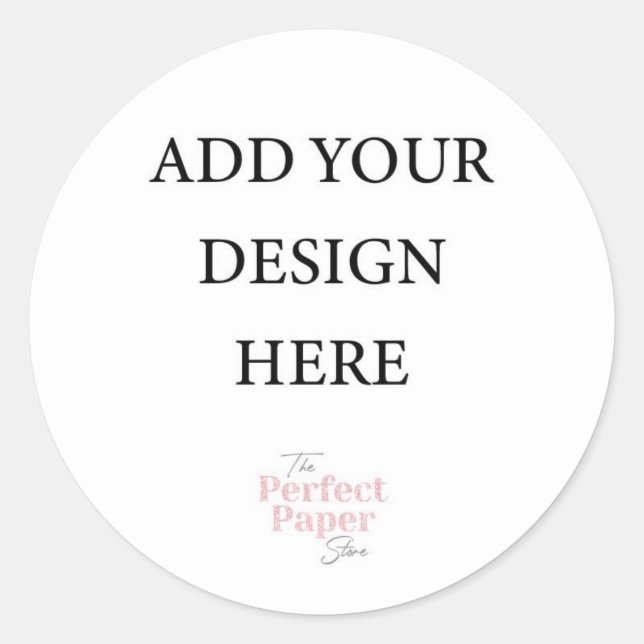 Großer Rundaufkleber Runder Aufkleber (Vorderseite)