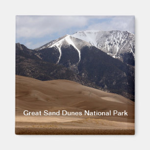 Großer Sanddüne-Nationalpark Colorado Magnet