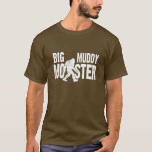 Großer schlammiger Monster-T - Shirt