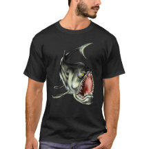 Großer schlechter Fisch-T - Shirt