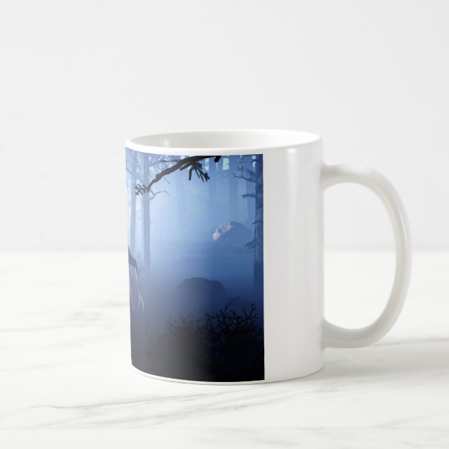 Großer schlechter Wolf Tasse (Rechts)