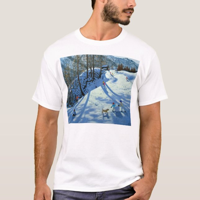 Großer Schneeball Zermatt T-Shirt (Vorderseite)