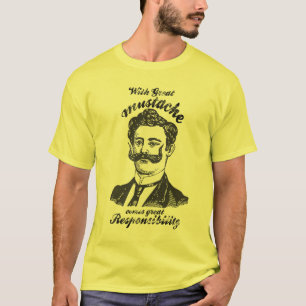 Großer Schnurrbart T-Shirt