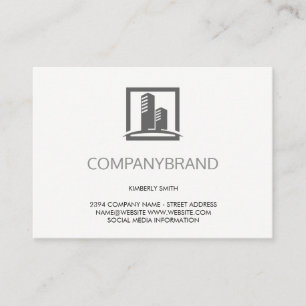 Grosser Schriftart (grau)   BERUFLICH Visitenkarte