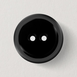 Großer schwarzer Knopf Button