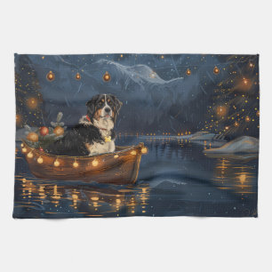 Grosser Schweizer Berg Weihnachtsfest Reise Geschirrtuch