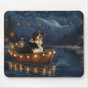 Grosser Schweizer Berg Weihnachtsfest Reise Mousepad