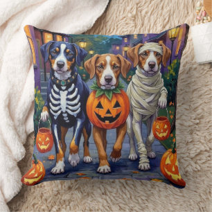 Größer Schweizer Sennenhund Halloween Süßigkeiten  Kissen