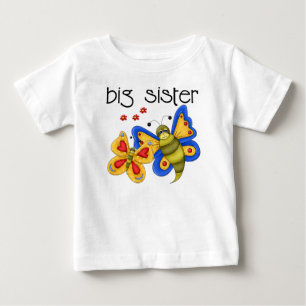 Großer Schwesterschmetterling Baby T-shirt