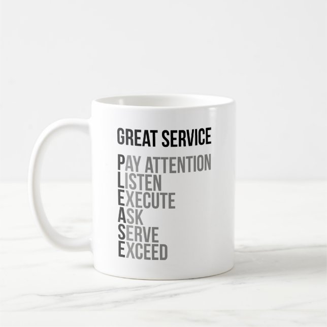 Großer Service Kaffeetasse (Links)