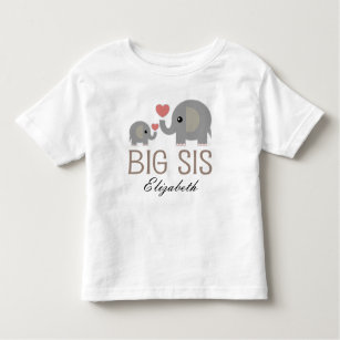 Großer SIS-Mädchen-niedlicher Kleinkind T-shirt