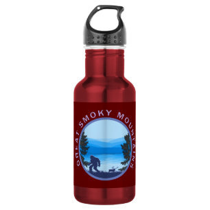 Großer Smoky Mountains Bigfoot Edelstahlflasche