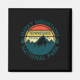 Großer Smoky Mountains Tennessee Natur Wandern Out Magnet