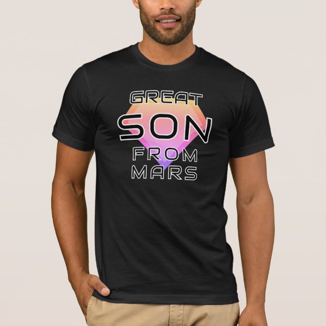 Großer Sohn vom Mars T-Shirt (Vorderseite)