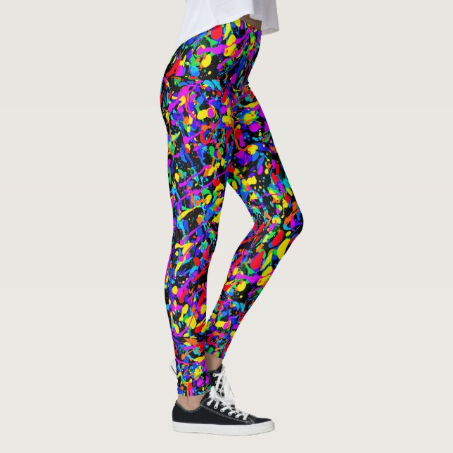 Grosser Spritzer - Leggings (Rechts)