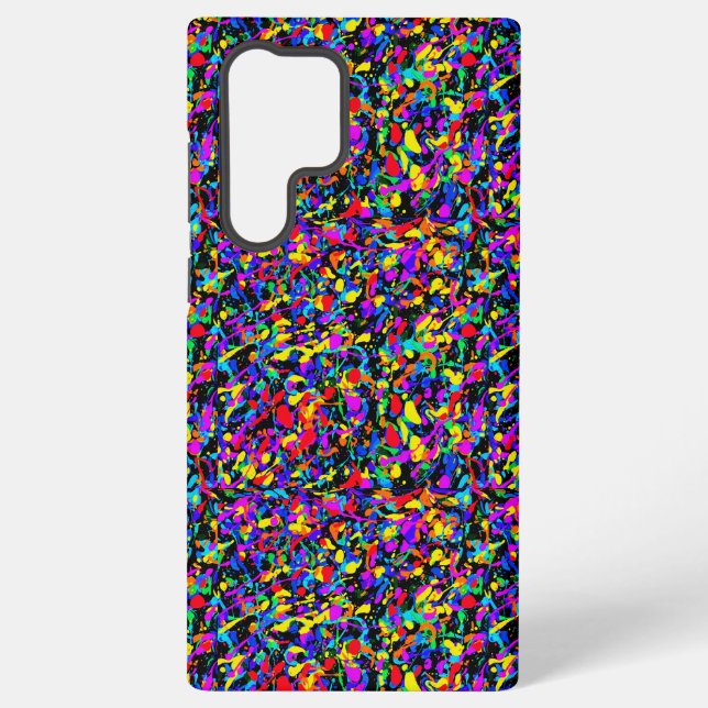 Grosser Spritzer - Samsung (S22 Ultra) Case Galaxy Hülle (Rückseite)