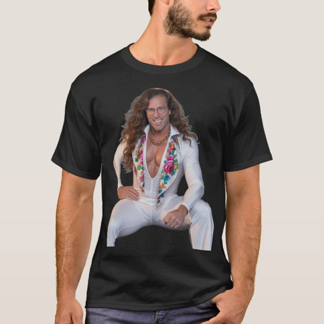Großer Sug Fabio Druck T-Shirt (Vorderseite)