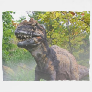 GROSSER T-REX FLEECEDECKE