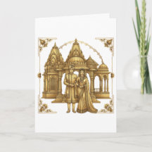 Großer Tempel indische Hochzeit