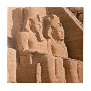 Großer Tempel von Abu Simbel - Ramses II. - Ägypte Fliese
