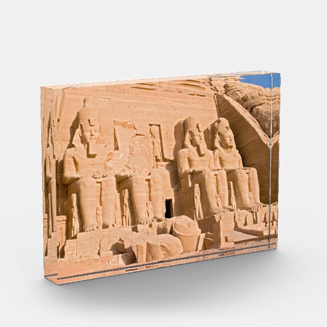 Großer Tempel von Abu Simbel - Ramses II - Ägypten Fotoblock (Links)